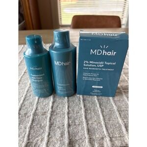 MDhair hair care customized shampoo conditioner 2% Minoxidil topical solution